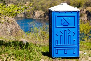 porta patty near a river